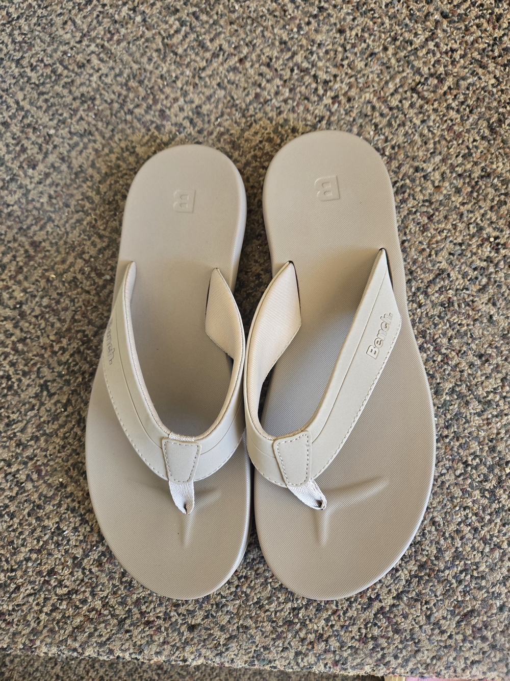 Bench Beige Flip Flop Sandals